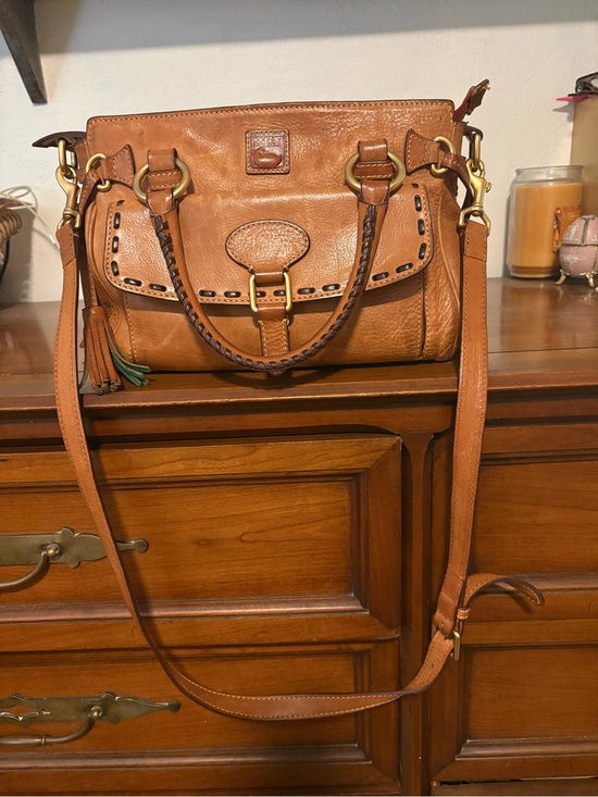 Dooney & Bourke Handbags - Dooney Bourke Chestnut
Florentine Vacchetta Leather